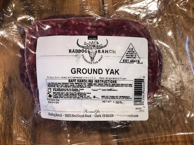 1 pound Ground Yak